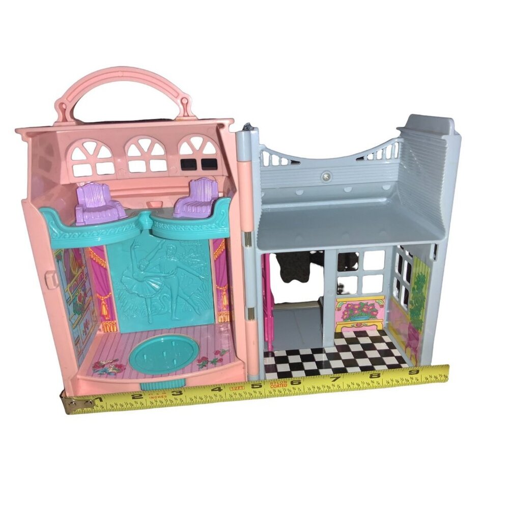 Fisher-Price Sweet Street Candy Shop and Dance Studio Folding Playset With Carry - Picture 6 of 7